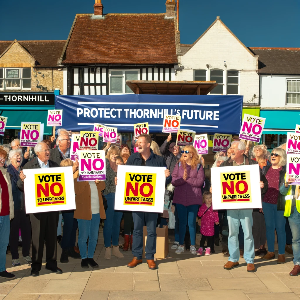 Vote No to Unfair Taxes: Protect Thornhill's Future